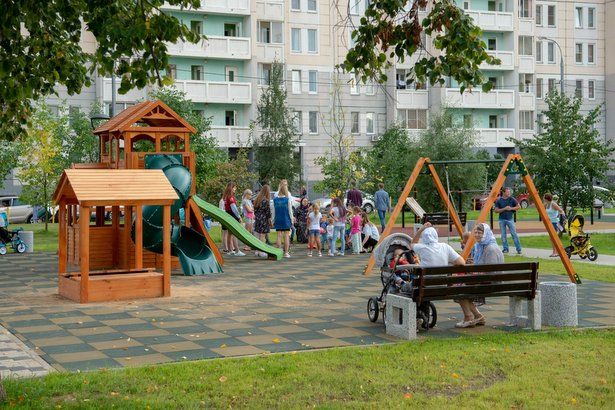20 микрорайон полностью благоустроен