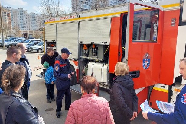 Мероприятие по пожарной безопасности прошло в Крюково