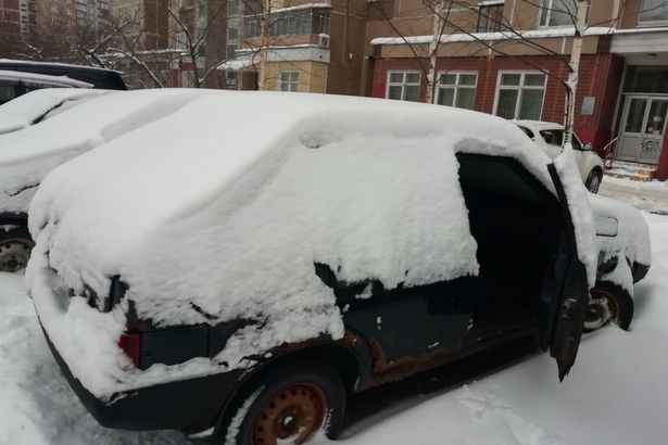 Очередной автохлам обнаружен на территории района