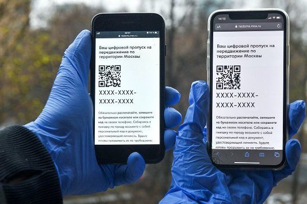 Более 50% QR-кодов оформлено предприятиями сферы услуг по их инициативе