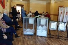 Крюковчане вместе со всей Россией принимают участие в выборах президента страны