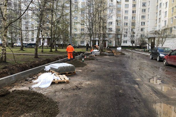 В округе закончились работы на семи объектах по замене асфальтового покрытия большими картами