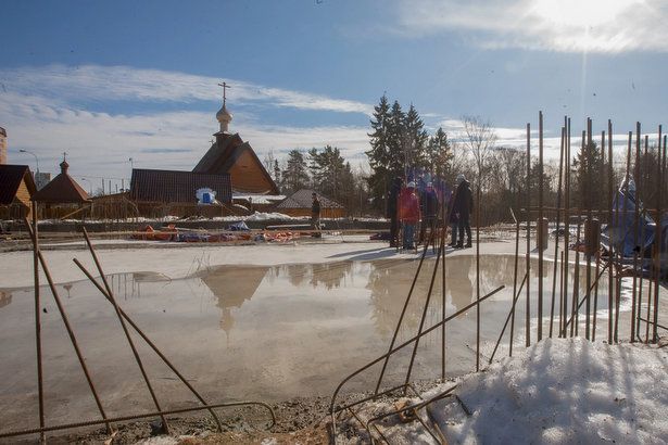 В храме «Скоропослушница» завершены работы нулевого этапа