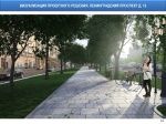 Ленинградское шоссе благоустраивается по программе «Моя улица»