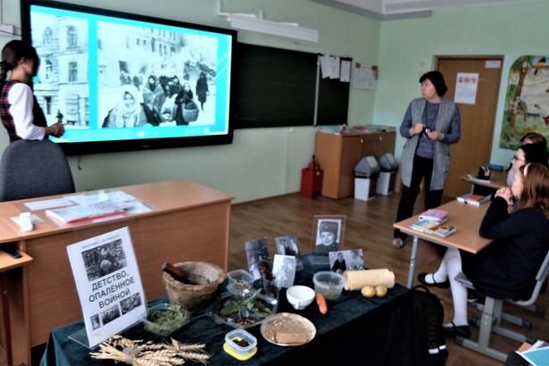 В школе №1150 подвели итоги Всероссийской акции «Блокадный хлеб»
