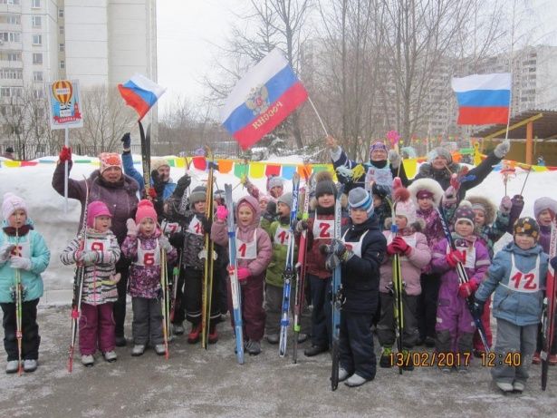 Дошколята Крюково бегали и стреляли как олимпийцы