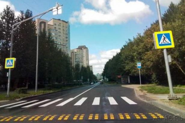 В ЗелАО завершаются работы по замене асфальта