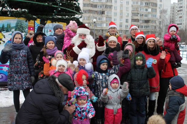 В Крюково прошел новогодний праздник «Елка нашего двора»