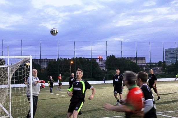 «Фаворит» Крюково и федерация футбола Зеленограда открыли первенство по футболу среди ветеранов
