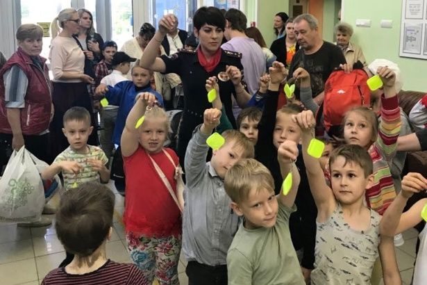 Автоинспекторы провели в Крюково профилактическую акцию