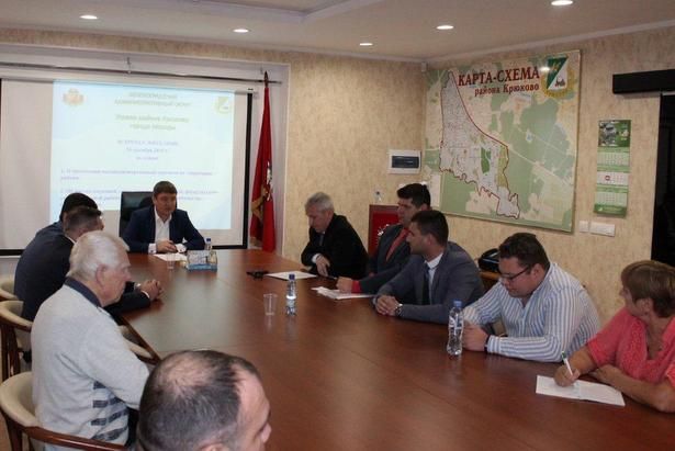 Руководство управы Крюково обсудило с жителями актуальные вопросы