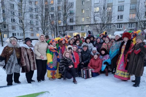 Крюковчане встретили Старый Новый Год