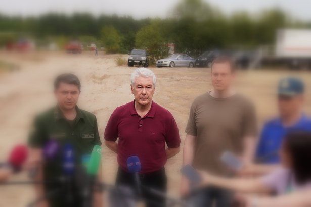 Собянин принял участие в совещании с президентом РФ по вопросу ликвидации природных пожаров