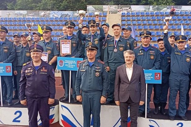 Пожарные Зеленограда стали лучшими на соревнованиях по боевому развёртыванию