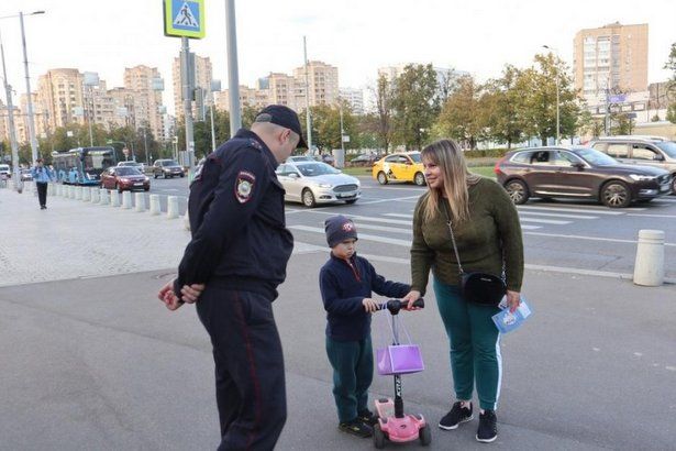 Сотрудники Госавтоинспекциии провели мероприятия на улицах Зеленограда