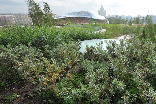 Уникальный парк «Зарядье» открыт в центре столицы