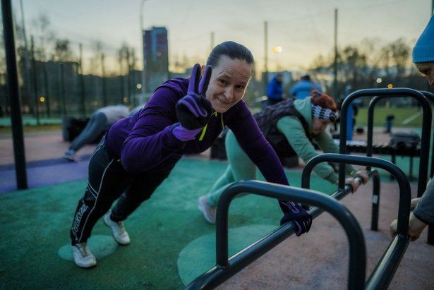 Спортивные тренировки проходят на двух спортивных площадках округа