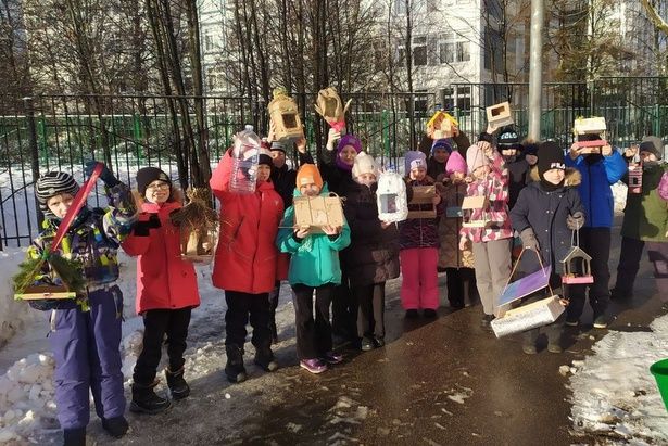 Ребята из начального класса школы №1194 поучаствовали в доброй и важной акции