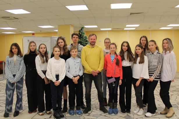 Блогер Александр Усольцев стал гостем журналистов зеленоградского Дворца творчества