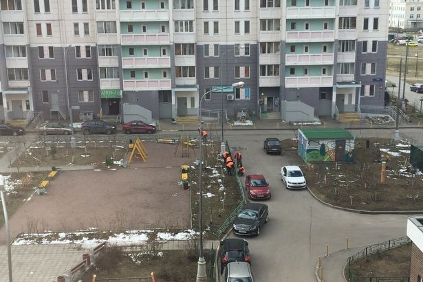 В "Жилищнике" района Крюково разгар месячника благоустройства