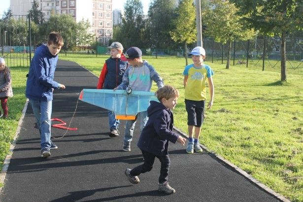В субботнем крюковском небе парили модели
