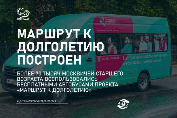 Поездка на автобусе «Маршрут к долголетию»