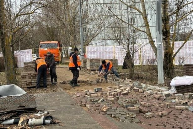 В округе начались работы по благоустройству знаковых объектов