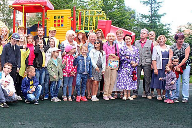 Крюковским соседям было тепло и уютно даже в дождь