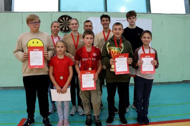 Юные жители района заняли второе место на турнире по дартсу