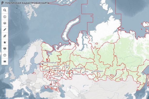 Пользоваться публичной кадастровой картой удобно
