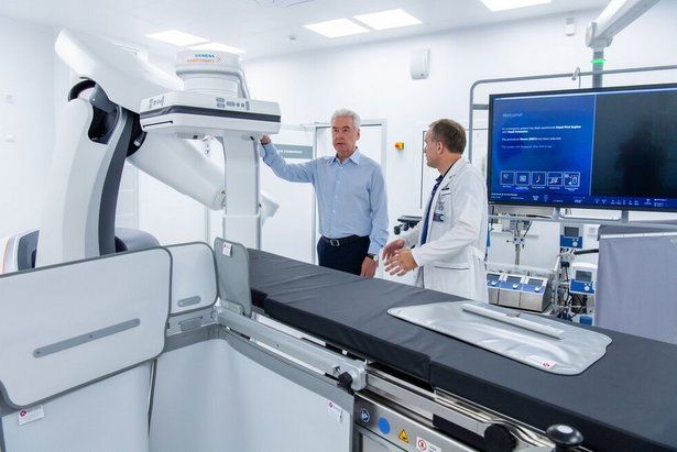 Собянин открыл в ГКБ им Филатова третий городской флагманский центр экстренной помощи
