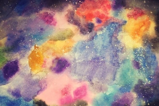Начинающие художники из Крюково пофантазировали на тему космоса