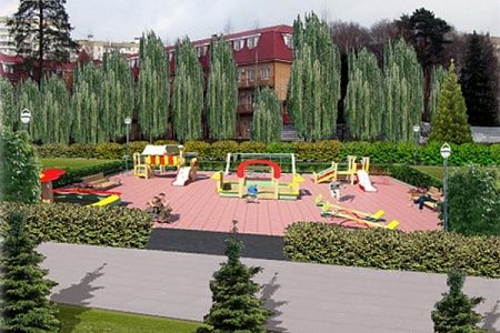 Благоустройство бульварной зоны в 16 микрорайоне будет завершено осенью