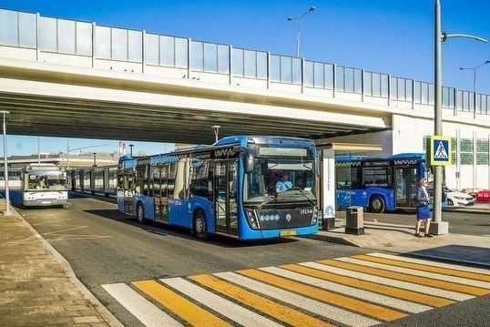 На территории округа маршрут №20 ходит чаще