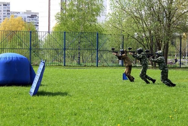 Крюковчане отлично показали себя на турнире по спортивному пейнтболу