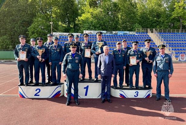 Зеленоградские сотрудники МЧС стали бронзовыми призерами