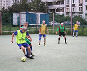Футбол. Ветераны 55-65 лет+. «Команда  нашего  двора»