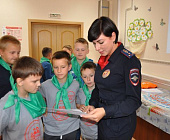 Сотрудники ГИБДД провели праздник для детей из Семейного центра "Зеленоград"