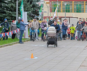 Жители повеселились на осеннем велофестивале в Крюково