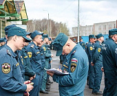 Переход на летнюю форму одежды у зеленоградских спасателей прошел без замечаний